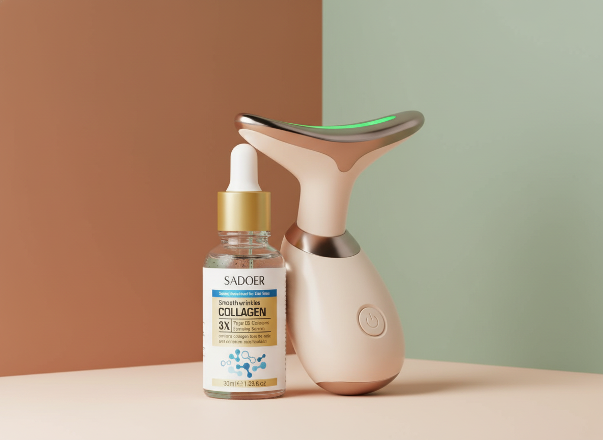 Kit Vionna Duo: LED reafirmante profesional 3 en 1 + Sérum gratis + Libro electrónico